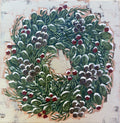 Holiday Wreath #4 Art Print
