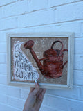 Whimsical Watering Can Original
