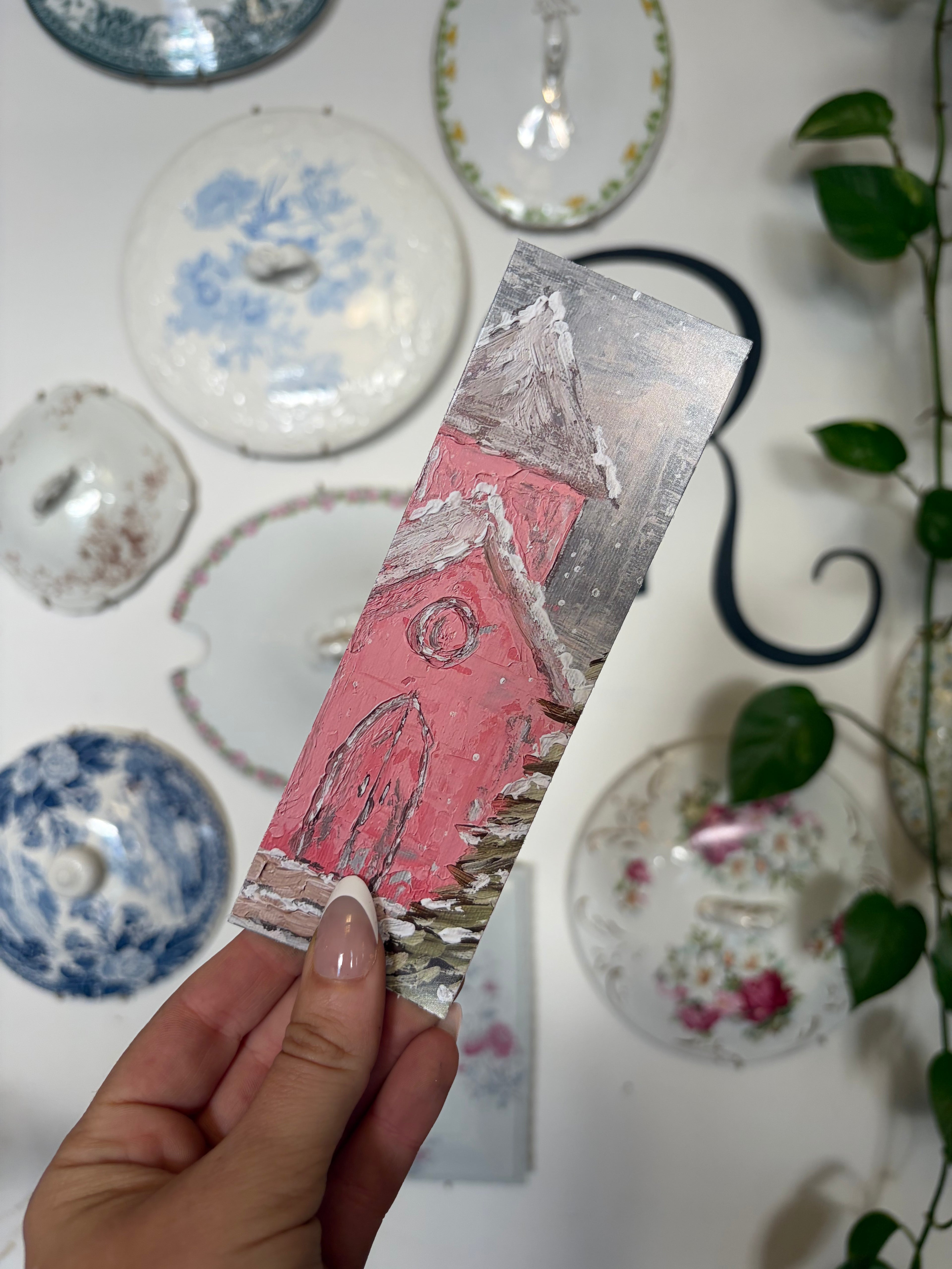 Pink Church Bookmark