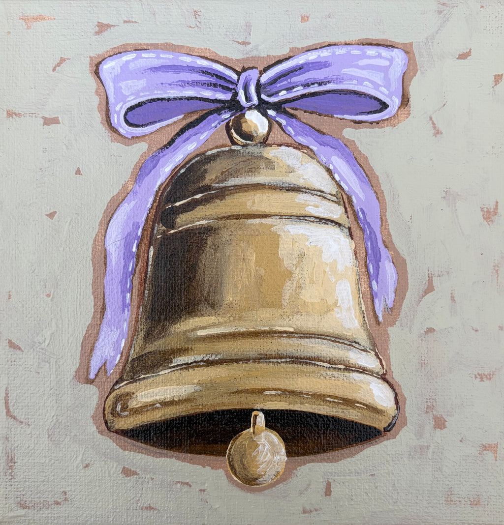 Bell (Purple) Art Print