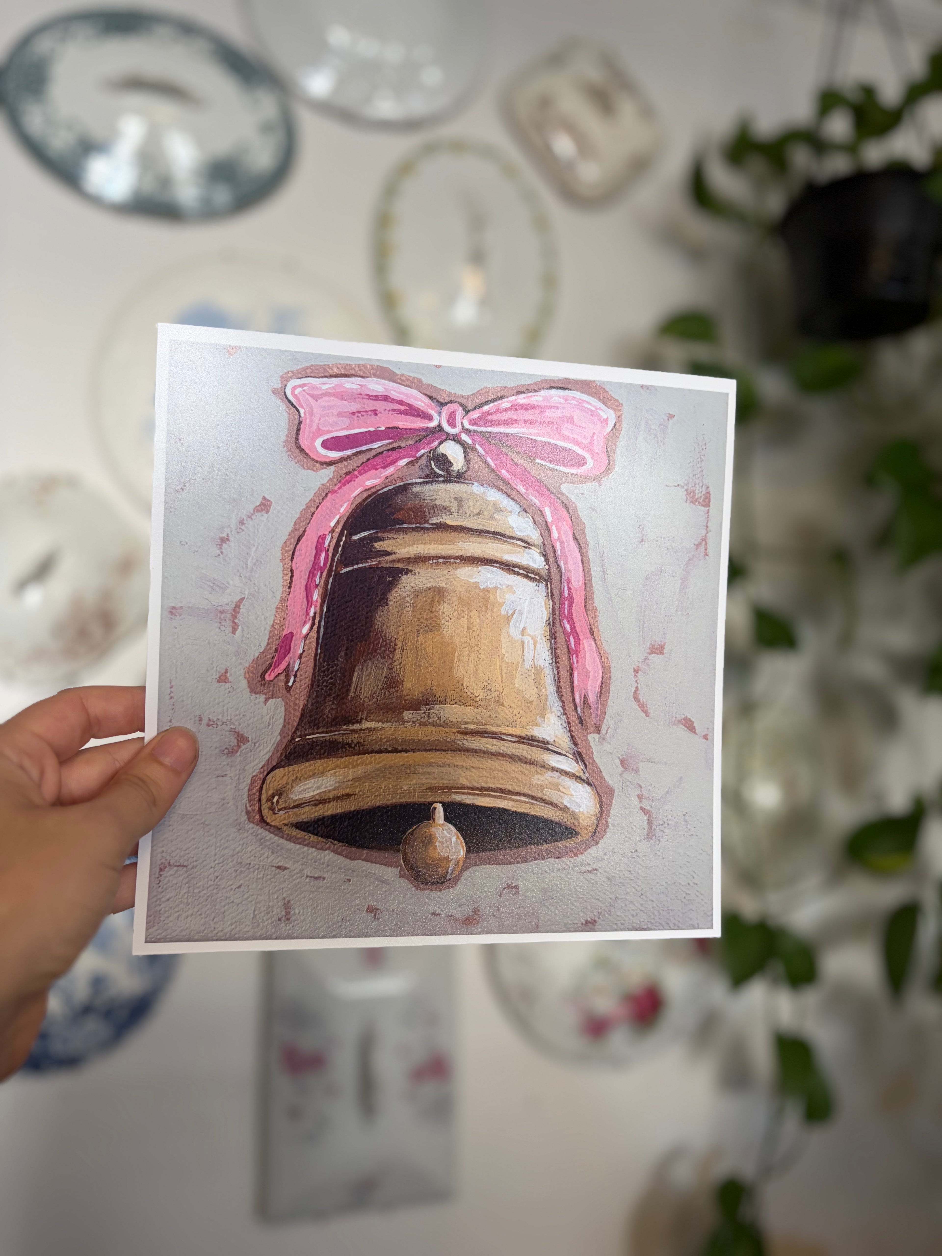 Bell (Pink) Art Print