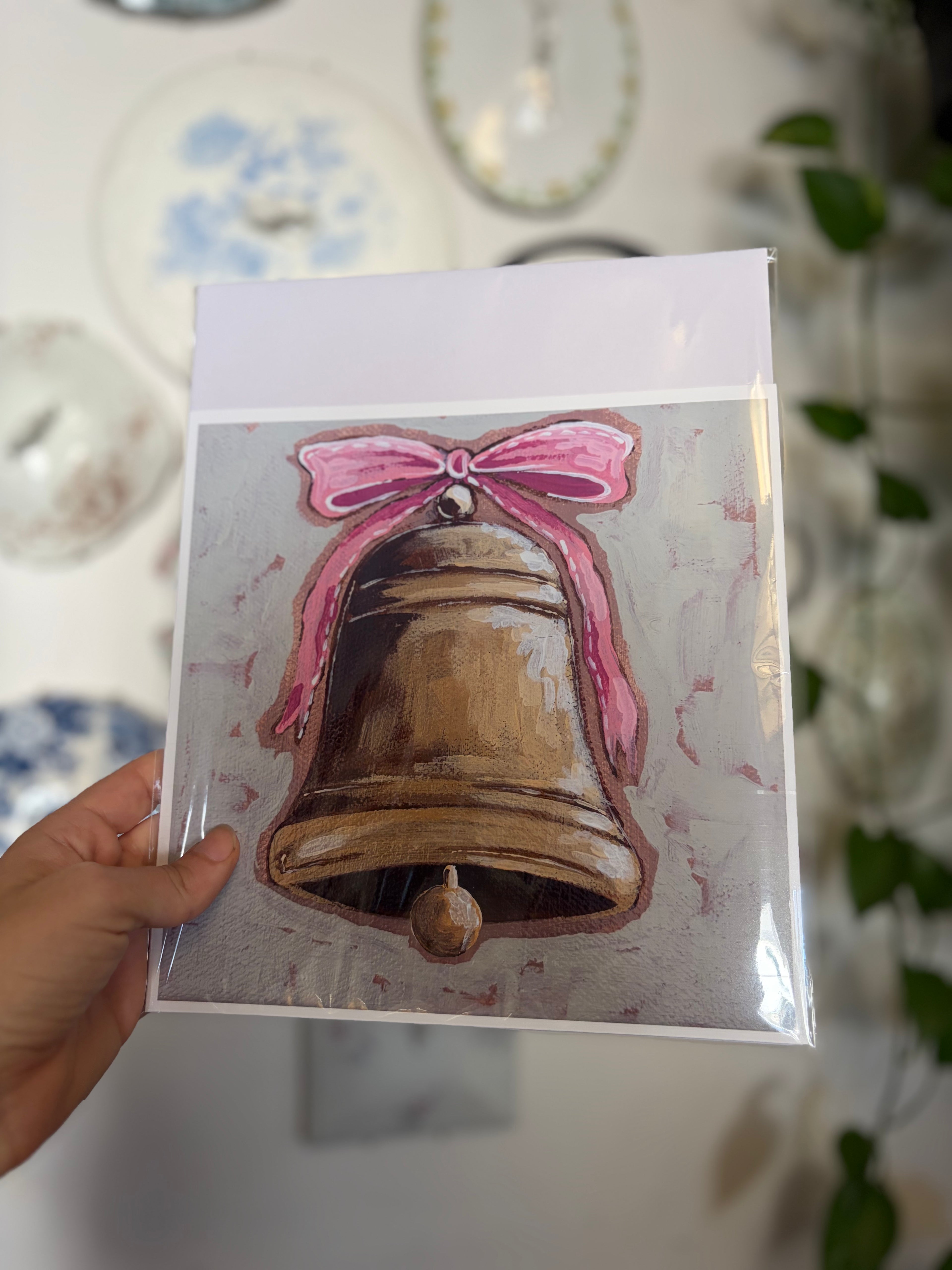 Bell (Pink) Art Print