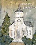 Church 8 X 10 Art Print
