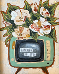 Retro TV 8 X 10 Art Print