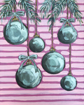 Ornaments Stripes Art Print